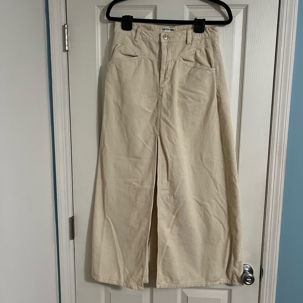 Free People Come as you are cord maxi skirt - Picture 5 of 6